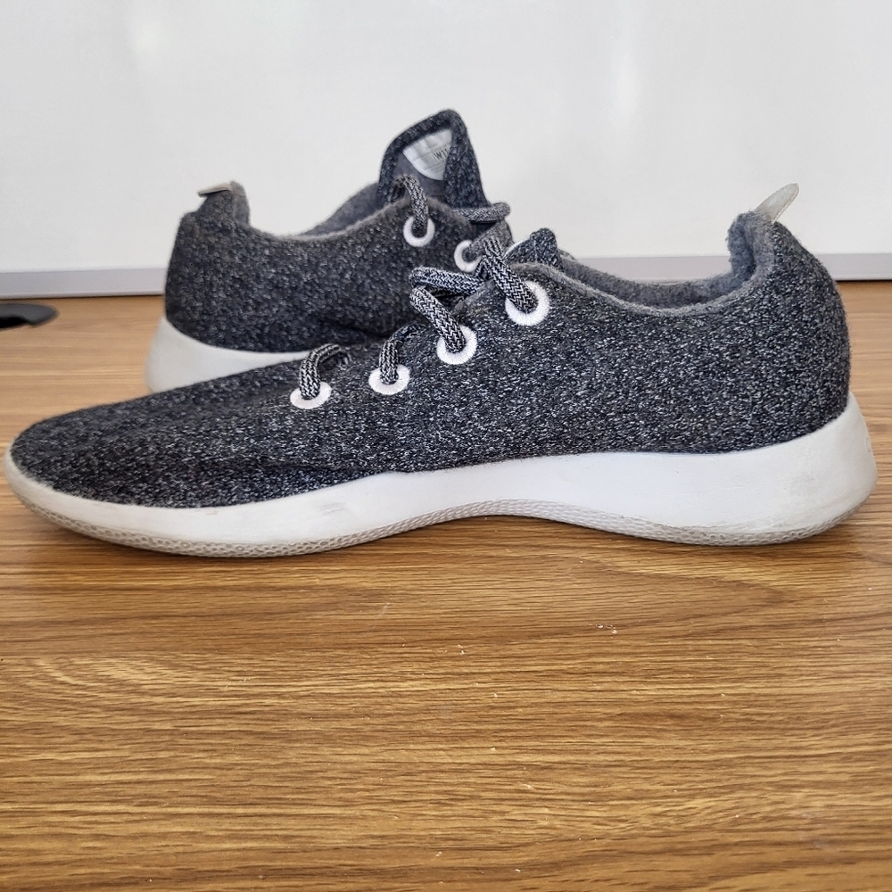 Allbirds Womens Casual Gray Knit Lightweight Sneakers Size 11 - Picture 4 of 10